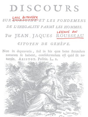 cover image of Lessons on Rousseau